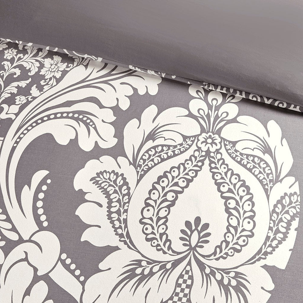 Full/Queen 6 Piece Printed Duvet Cover Set Media 9