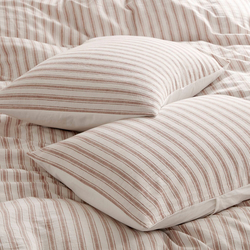 3 PCS Queen Duvet Set Terracotta