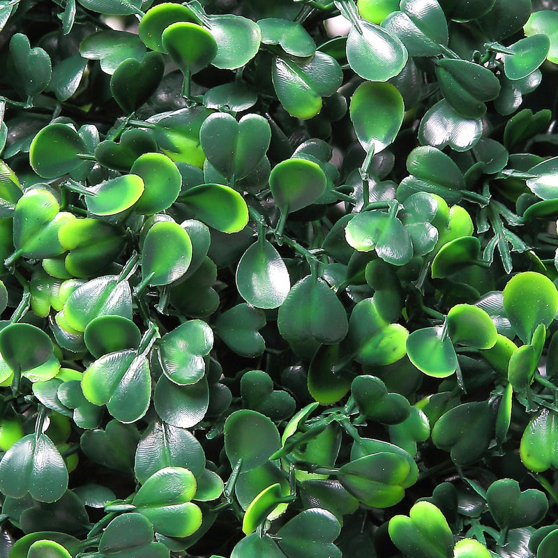 Artificial Topiary Boxwood Trees, 16 Inches Tall (Set of 2), Ball-Shaped Faux Topiary Plants, Year-Round Green Artificial Decorative Balls for Backyard, Balcony, Garden, Wedding, and Home Décor