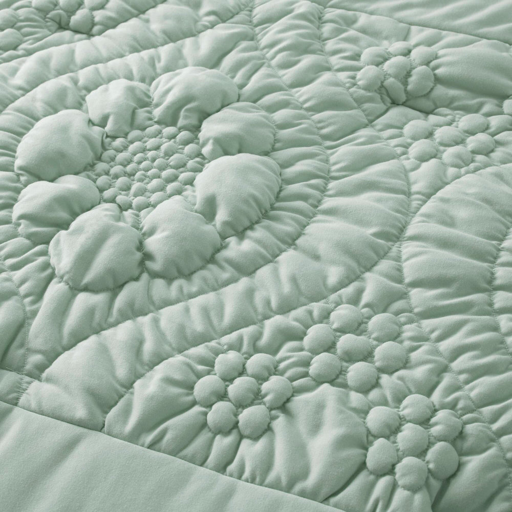 3-Piece Full/Queen Comforter Set,Sage Media 18