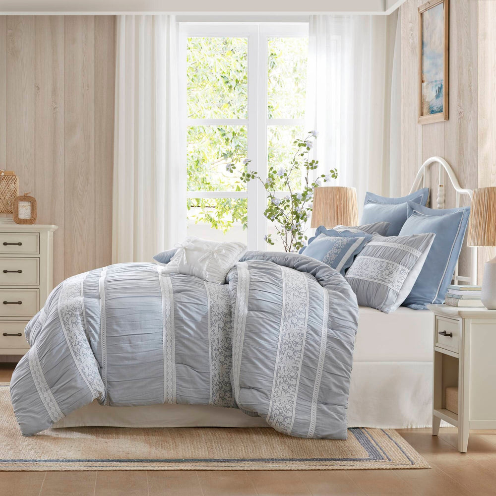 7- Piece Queen Jacquard Comforter Set Media 12