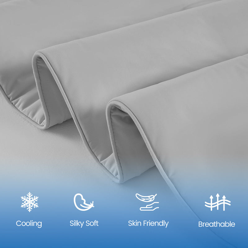 1-Piece 90x90' Cooling DA Comforter,Gray