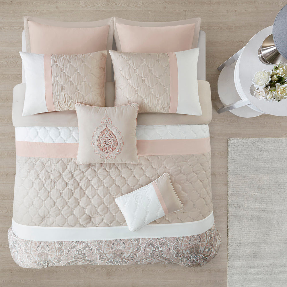 King 8 Piece Comforter Set Media 7