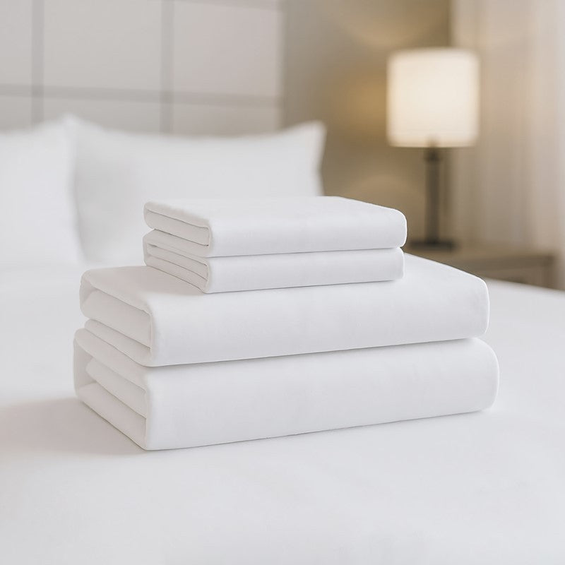 4-Piece Luxury Cotton Sheet Set