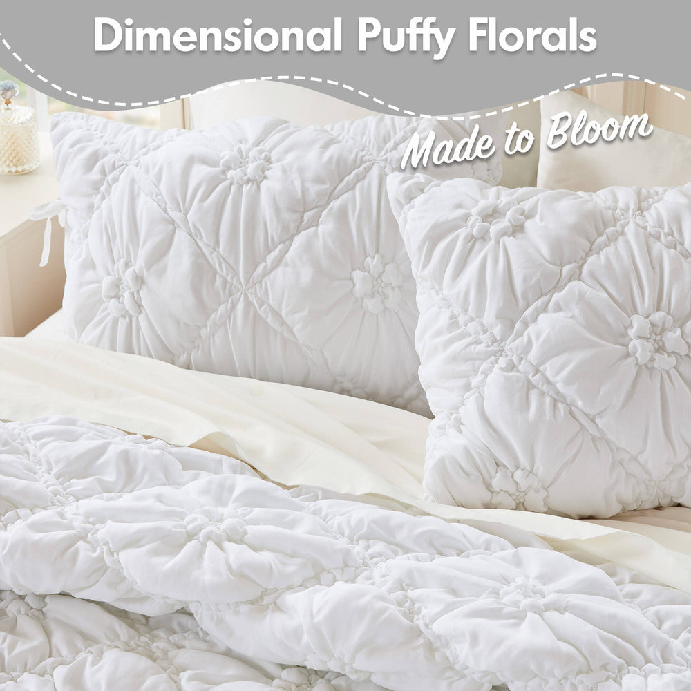 3PCS Full/Queen Comforter Set Media 2