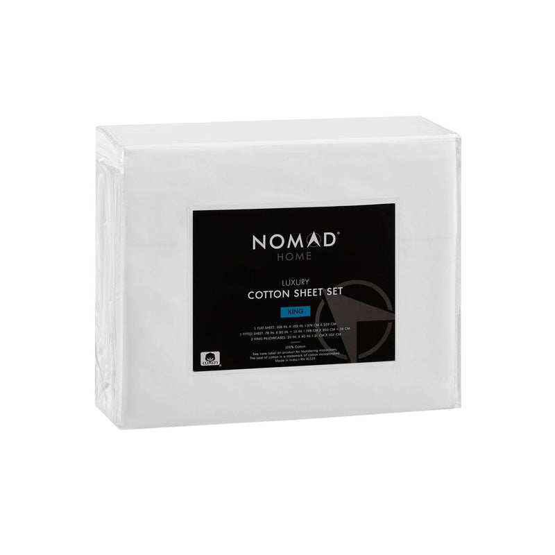 4-Piece Luxury Cotton Sheet Set
