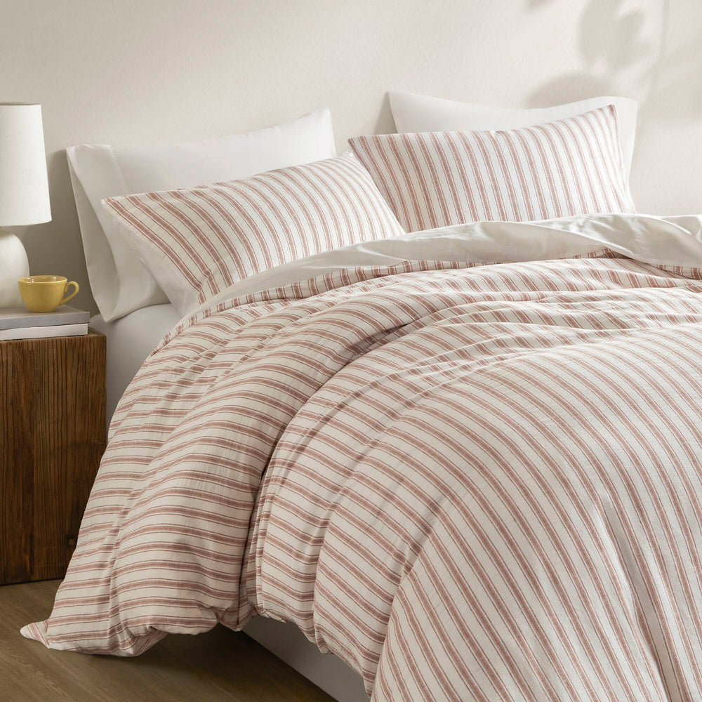 3 PCS Queen Duvet Set Terracotta Media 16