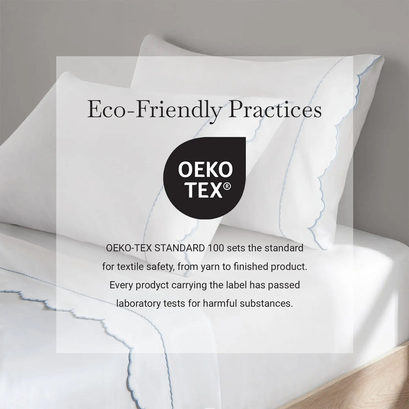 4 Pieces Cotton Sheet Set