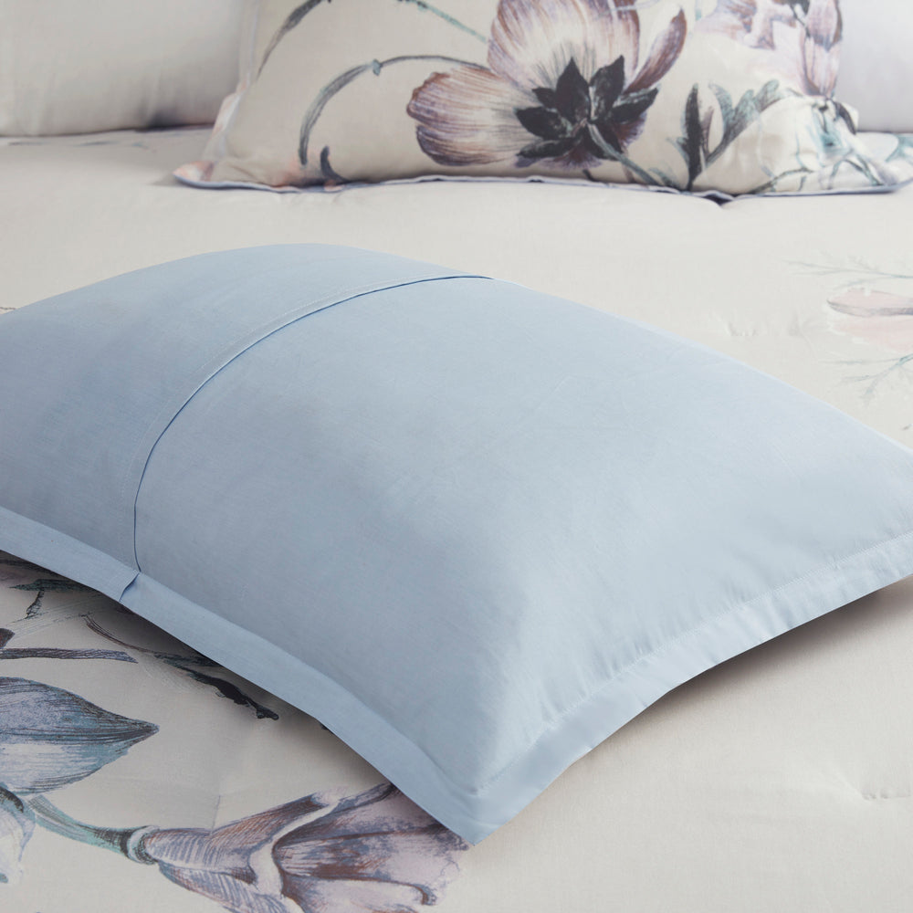 King/Cal King 3 Piece Cotton Printed Duvet Cover Set Media 10