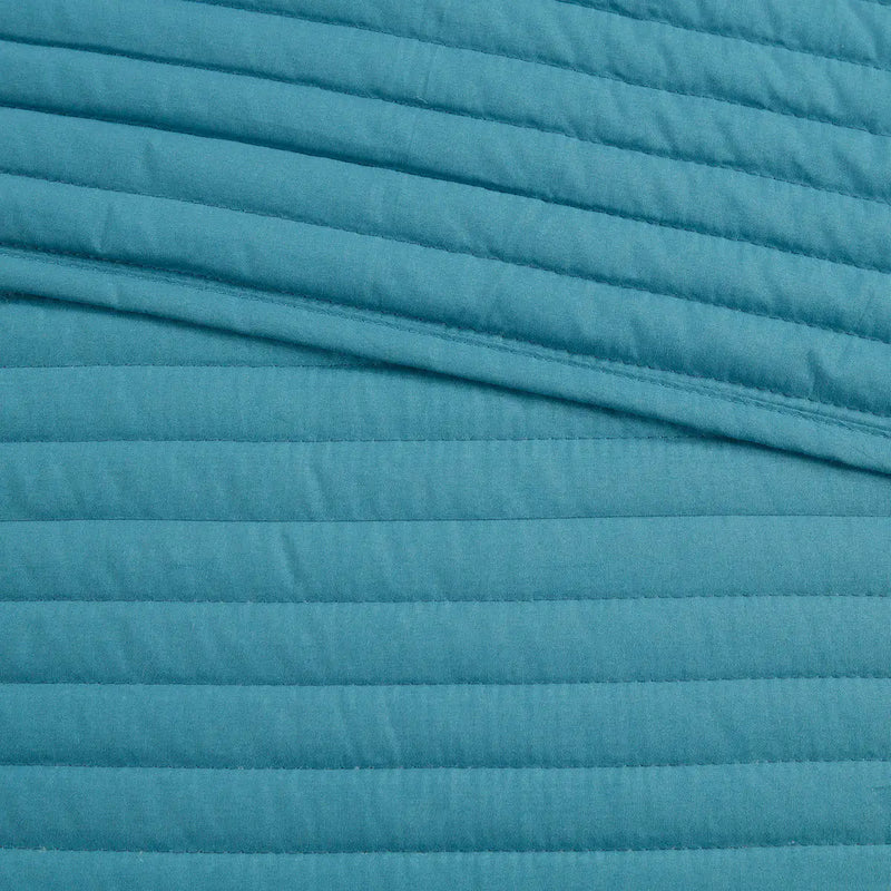 8 Piece Printed Seersucker Comforter and Quilt Set Collection