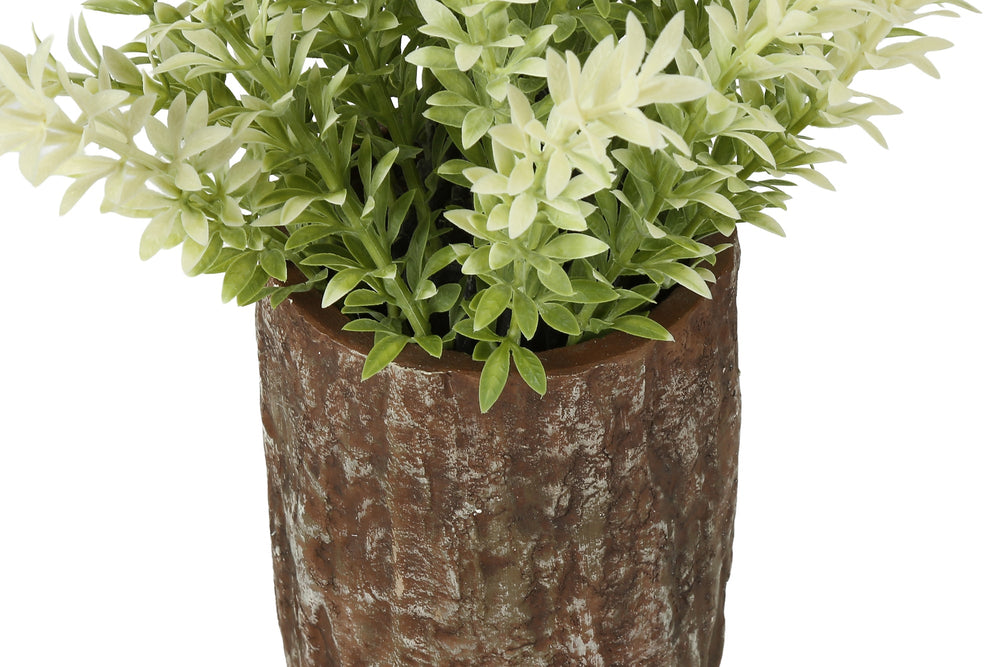 Artificial Plant, Set Of 2, 12' Tall, Mullberry Grass, Table, Brown Cement Pots, Contemporary, Modern Media 6