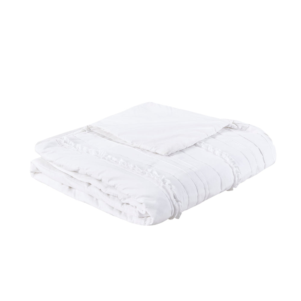 Full/Queen 4 Piece Microfiber 2-in-1 Duvet Set Media 9