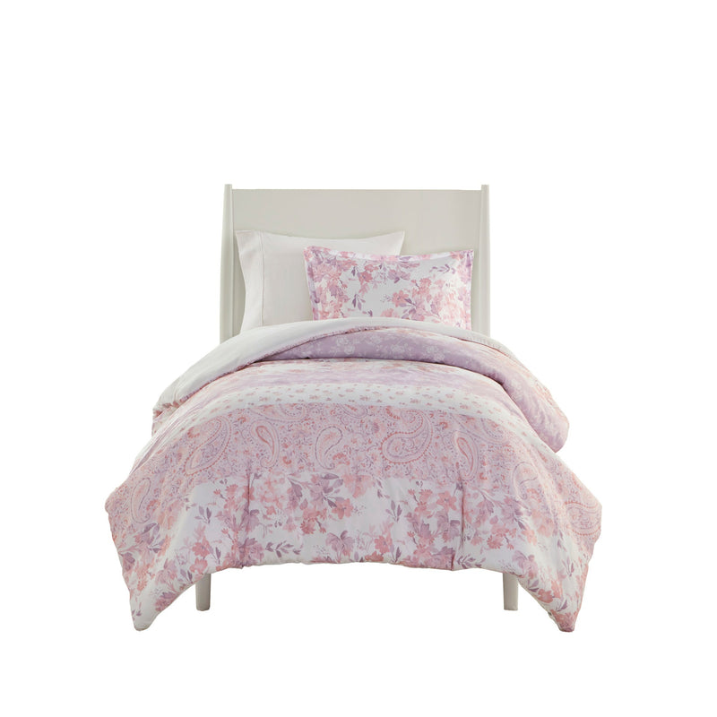 Floral Paisley Duvet Cover Set Full/Queen