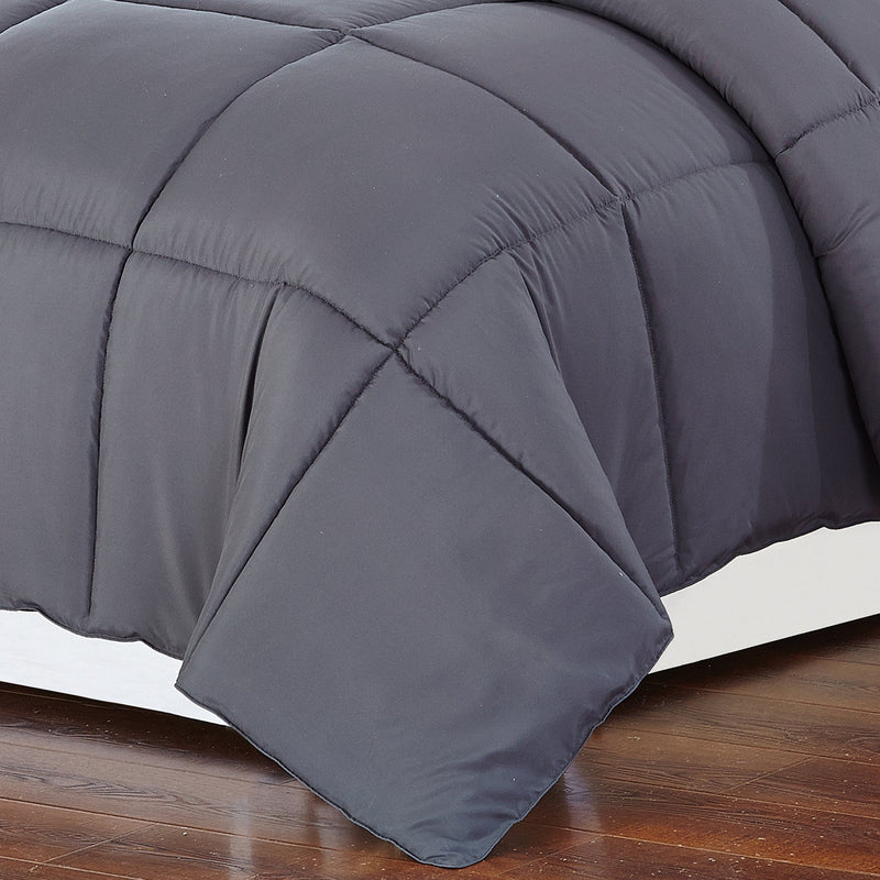 Modern Style Down Comforter, King Size ,6 Lbs, All Season Duvet Insert, Ultra Soft Quilted Comforter Core