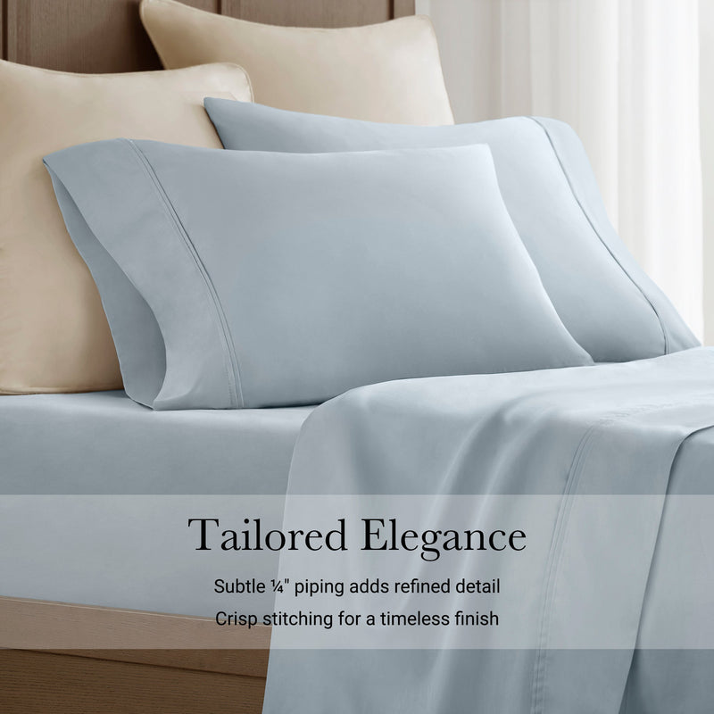 2-Piece Sham Sateen Pillowcase Set