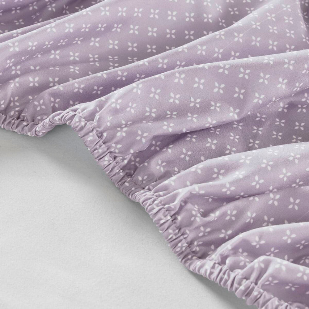 Floral Comforter Set with Bed Sheets Taupe Cal King Media 10