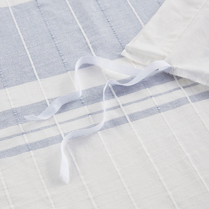 5 Piece Cotton Jaquard Duvet Set-King/Cal King