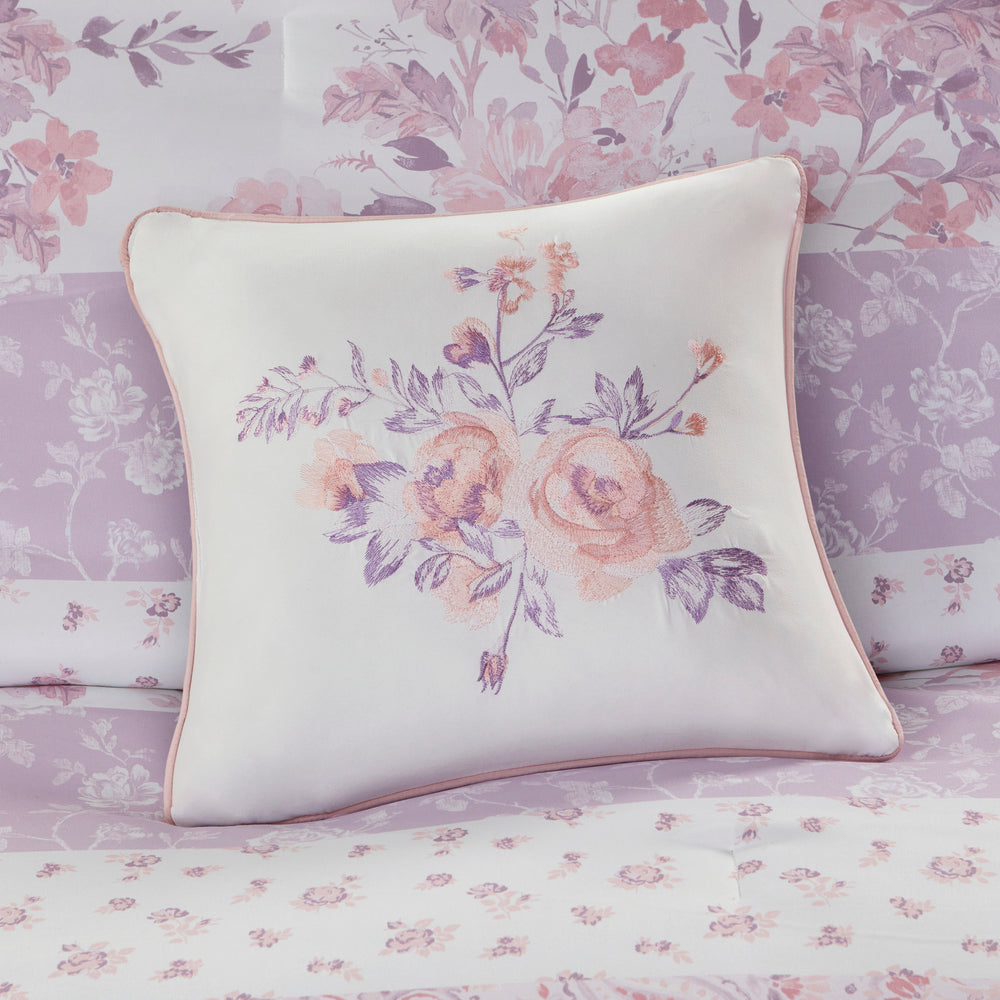Floral Paisley Comforter Set Full/Queen Media 24