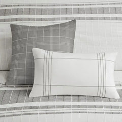 5 Piece Cotton Jaquard Duvet Set perspective