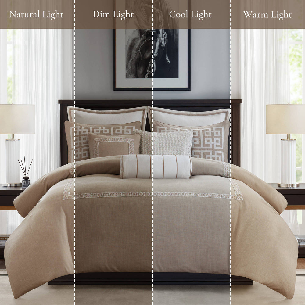 9- Piece King Comforter Set Media 2