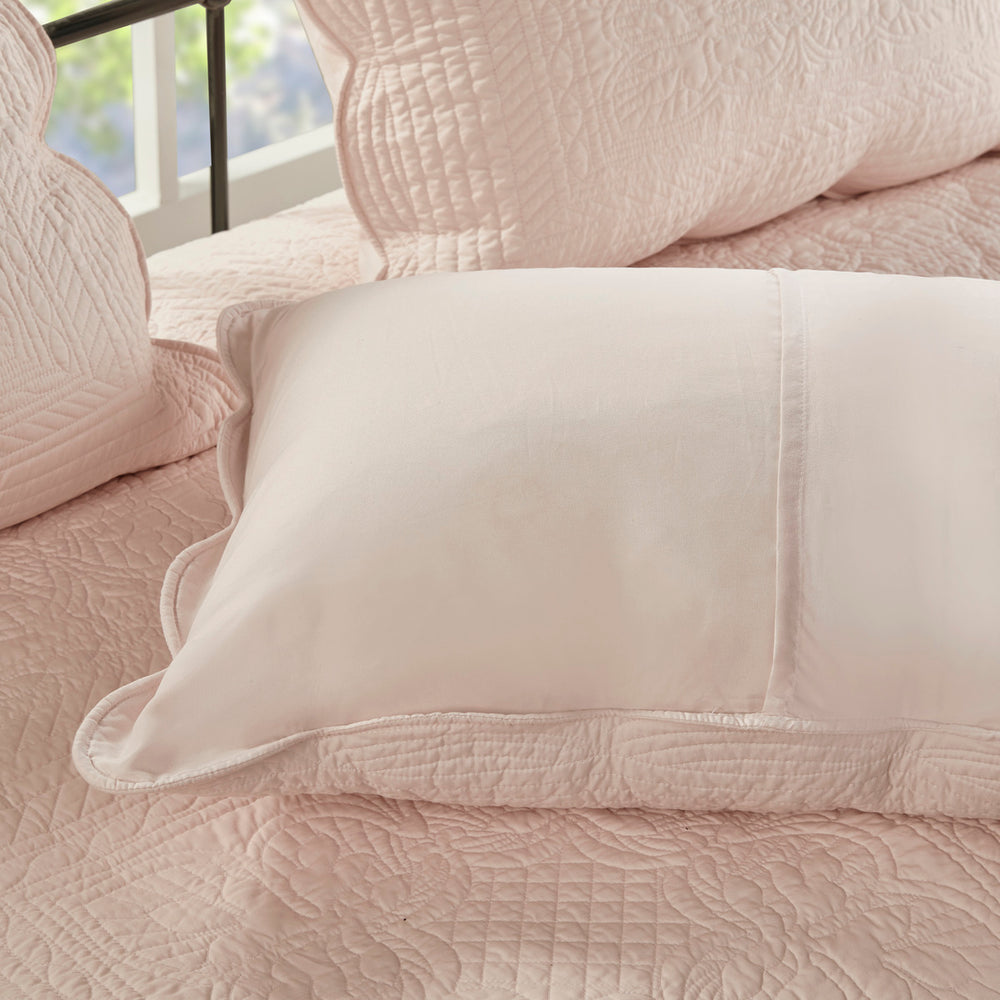 6 Piece Reversible Scalloped Edge Daybed Cover Set Blush Daybed Media 8