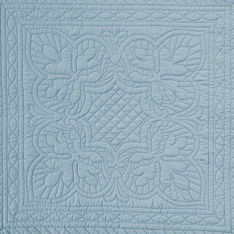 6 Piece Reversible Scalloped Edge Daybed Cover Set Blue Daybed