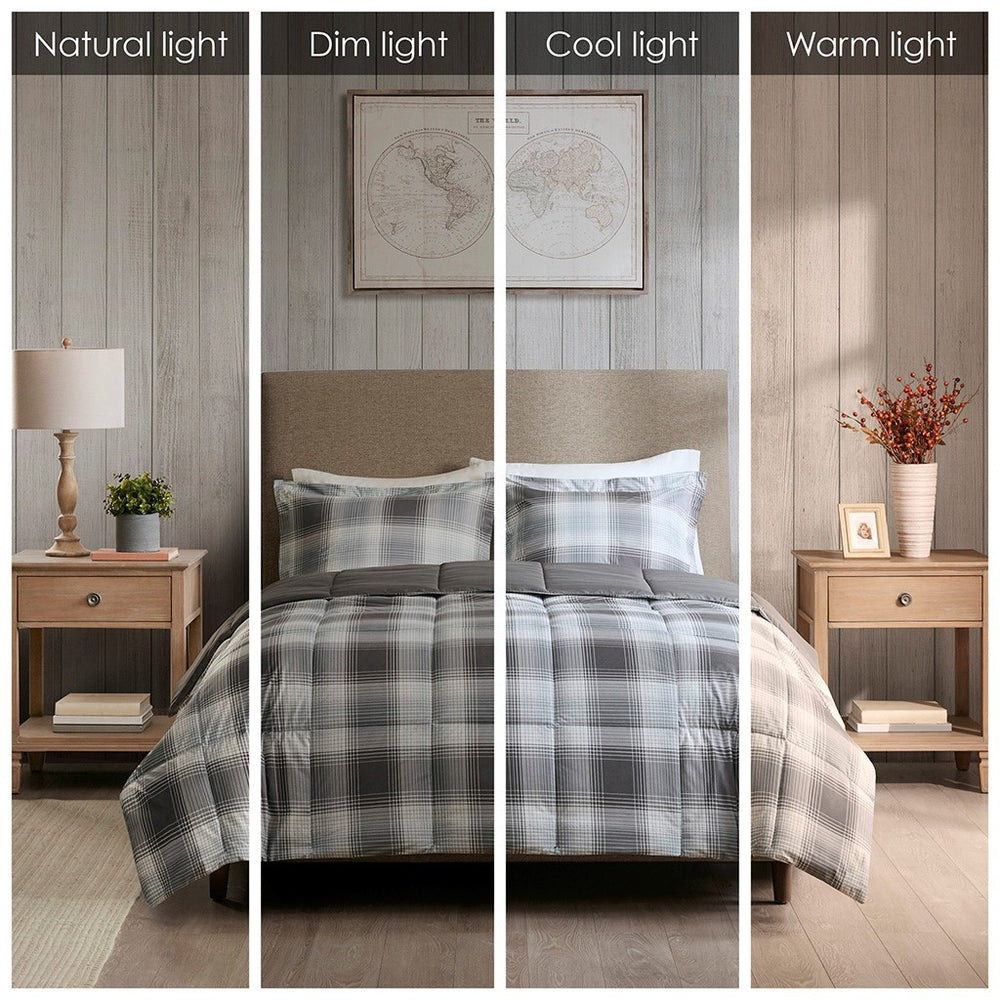 Full/Queen Softspun Down Alternative Comforter Mini Set Media 6