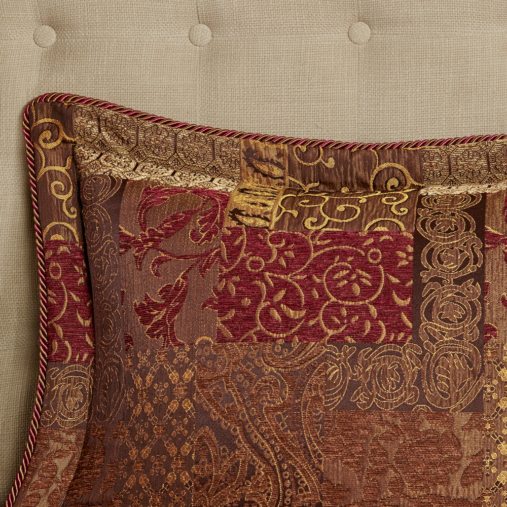 4 Piece Brown Comforter Set Brown Queen Media 5
