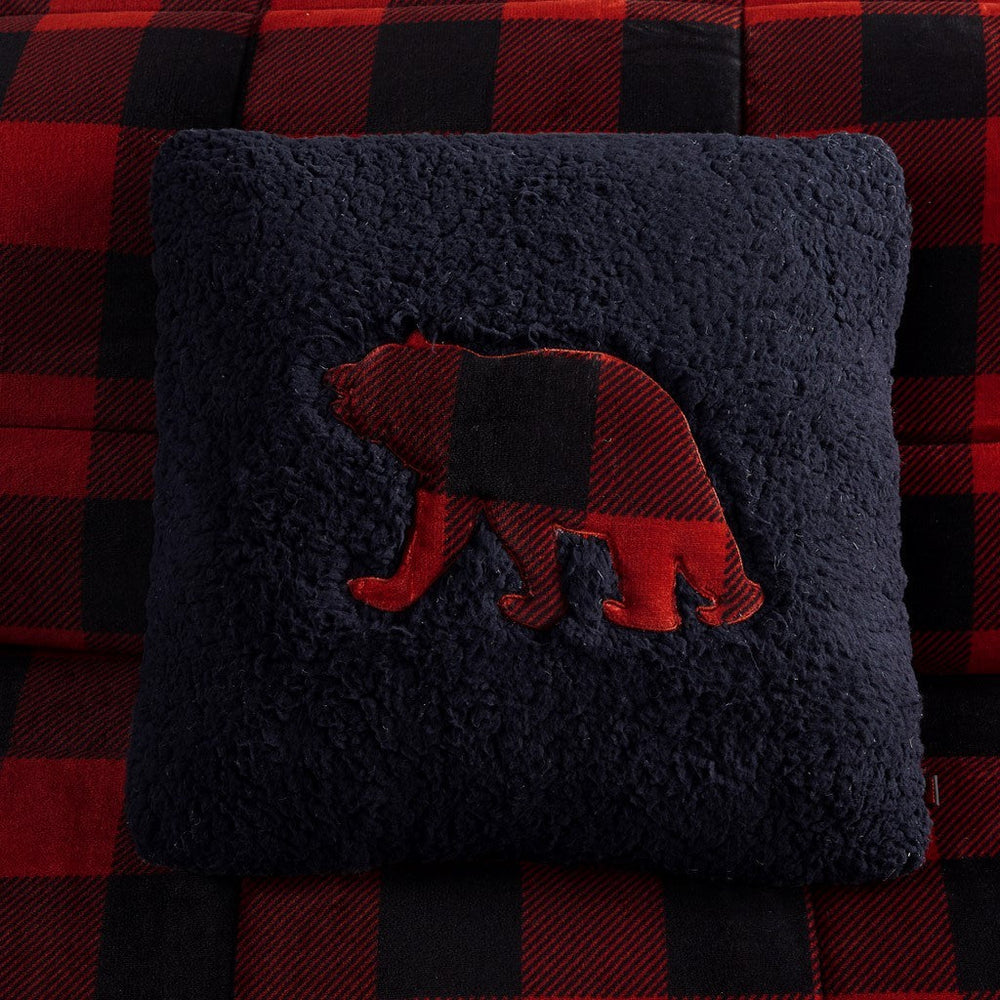 King Plush to Sherpa Down Alternative Comforter Set Media 5
