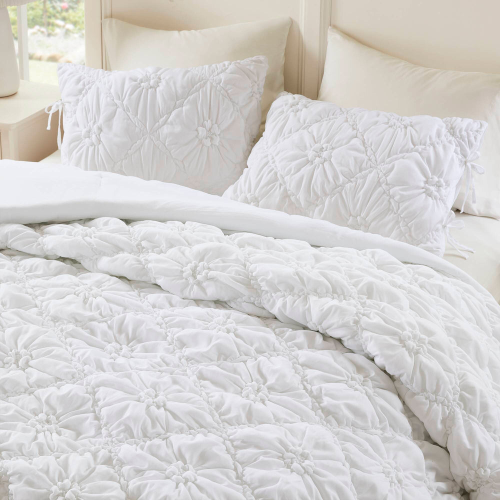 3PCS Full/Queen Comforter Set Media 17