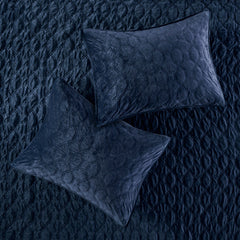 3 Piece Velvet Quilt Set perspective