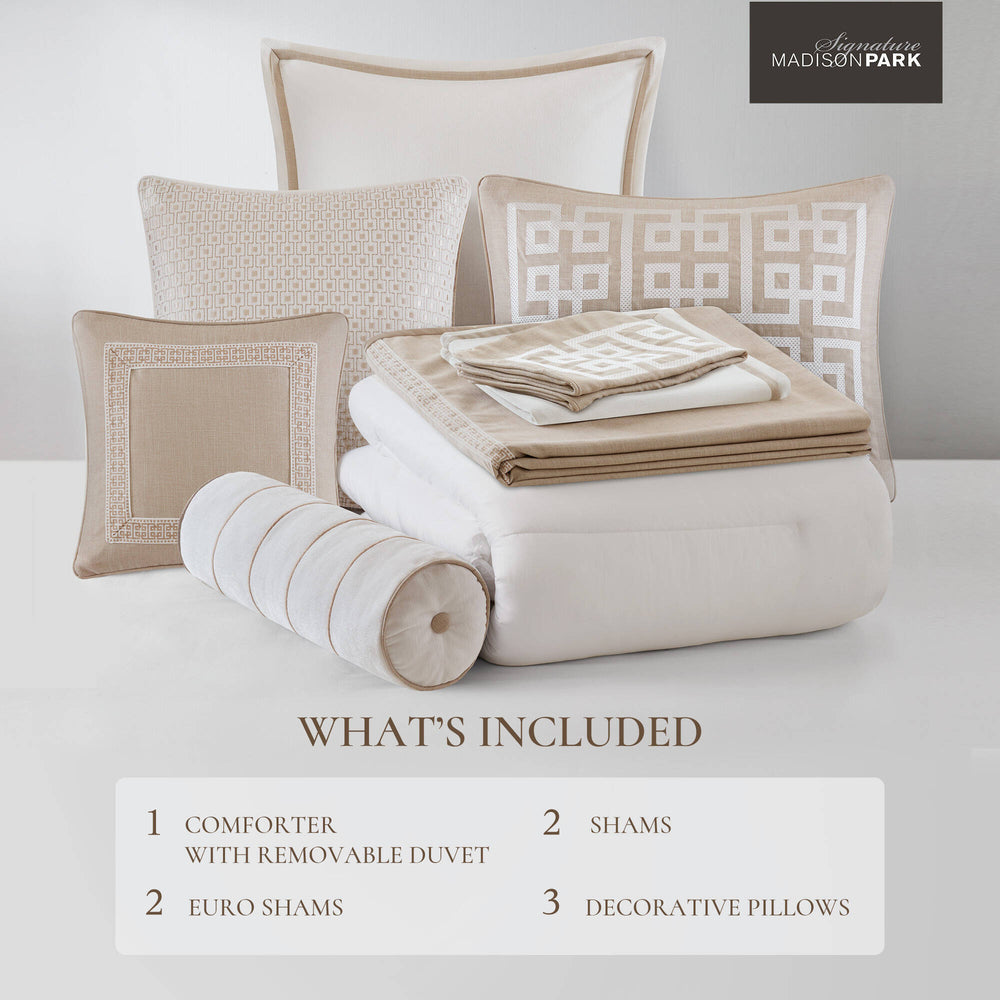 9- Piece King Comforter Set Media 4