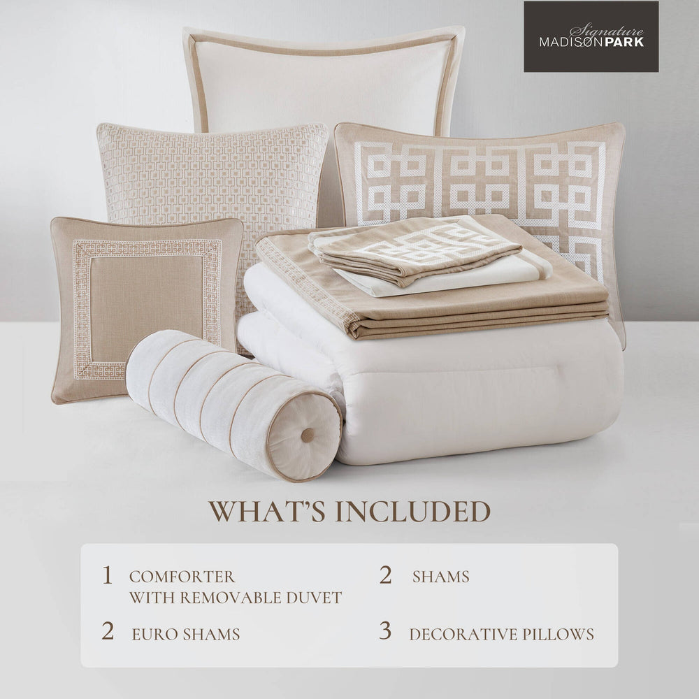 9- Piece King Comforter Set Media 4