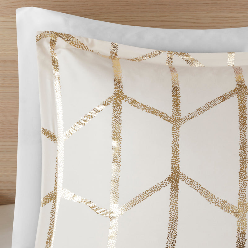 5-Piece 100% Polyester Brushed Comforter Set