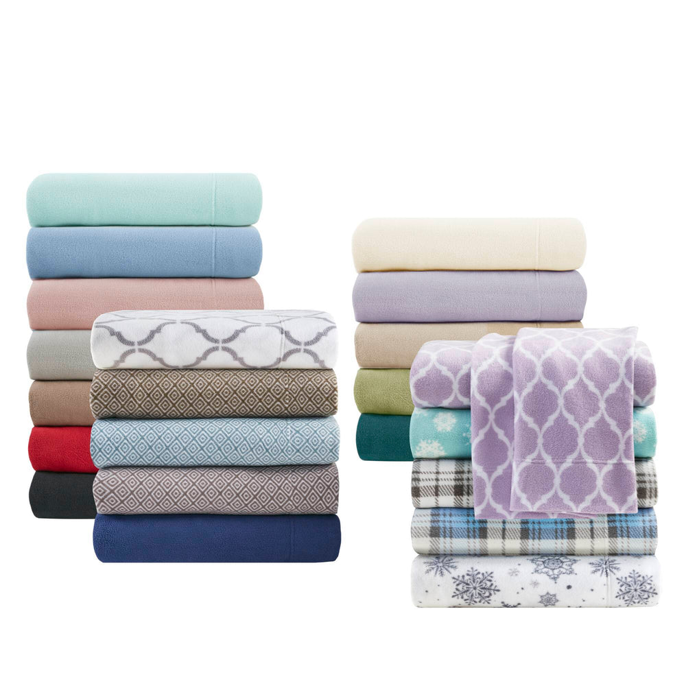 4 PCS Queen Sheet Set Aqua Media 18