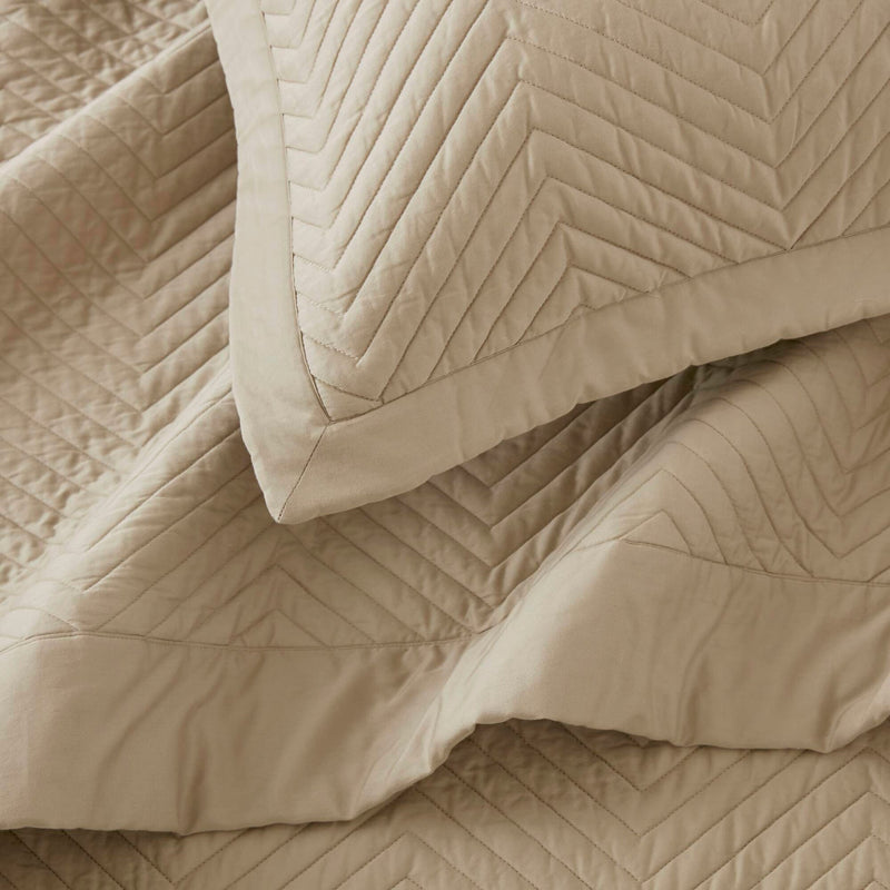 Full/Queen 3 Piece Cotton Quilt Set Linen
