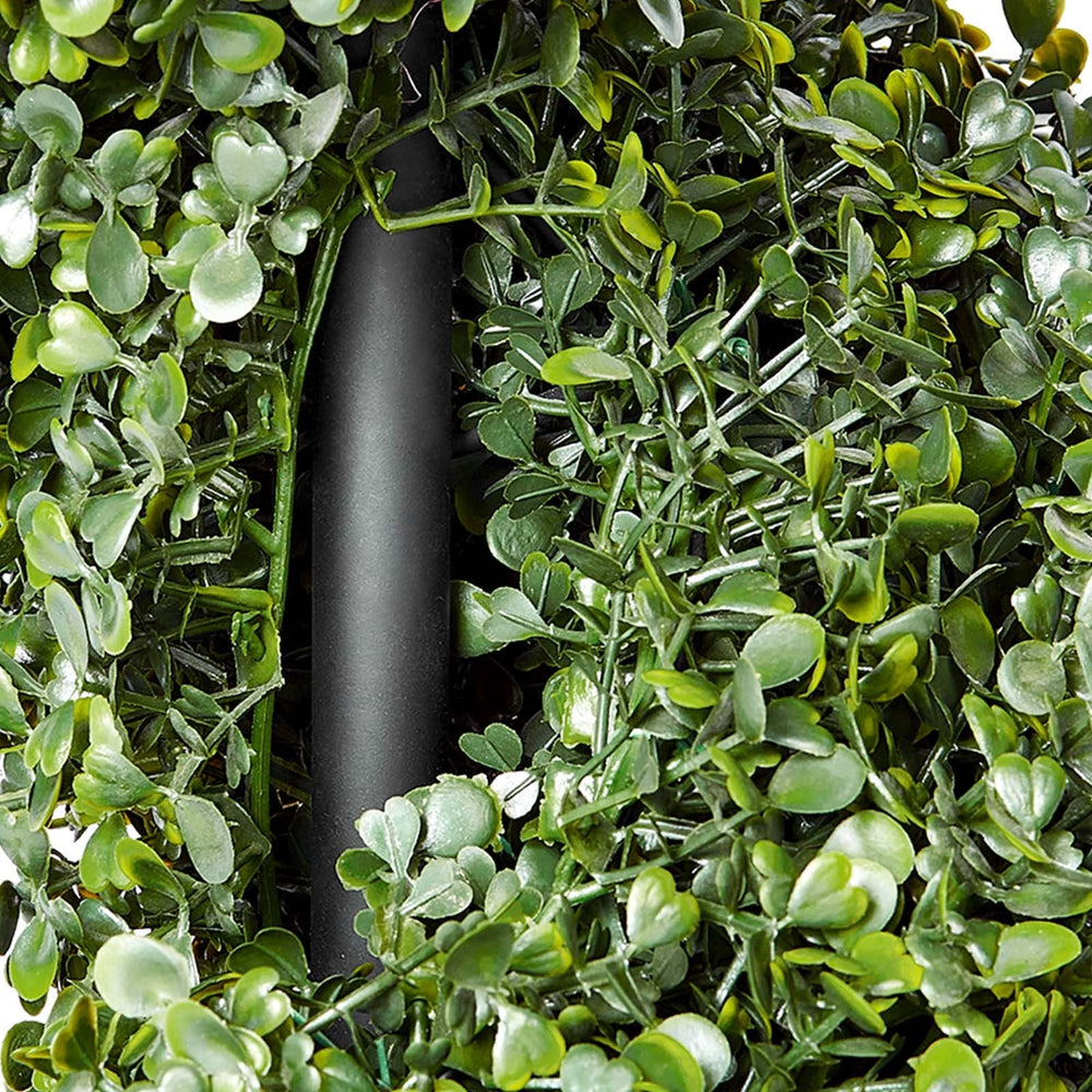 2 Pack 5' Artificial Boxwood Topiary Tree Faux Plant UV Decor In/Outdoor Media 5