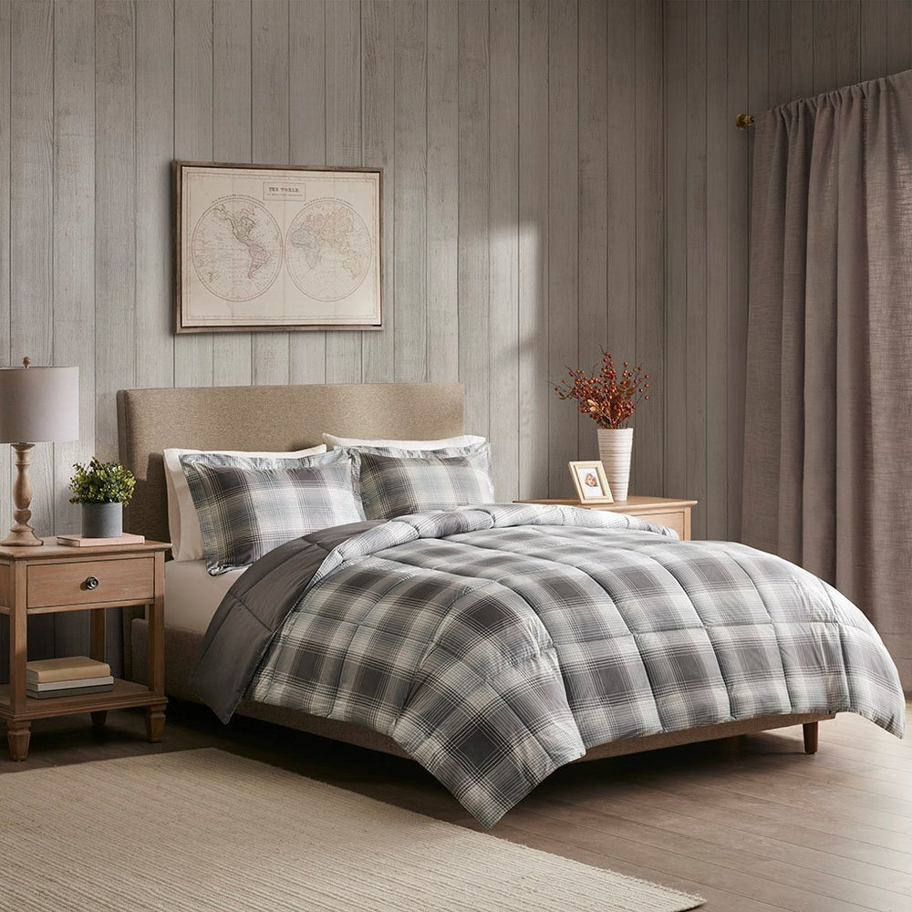 Full/Queen Softspun Down Alternative Comforter Mini Set Media 1