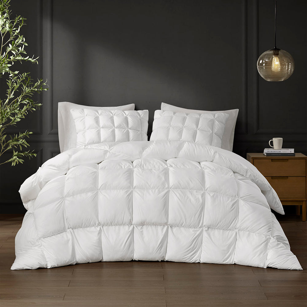 Overfilled Down Alternative Comforter White King/Cal King Media 4