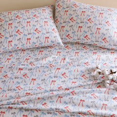 100% Cotton Pigment Printed Sheet Set perspective