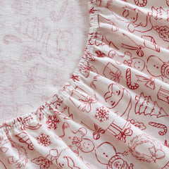 100% Cotton Pigment Printed Sheet Set perspective
