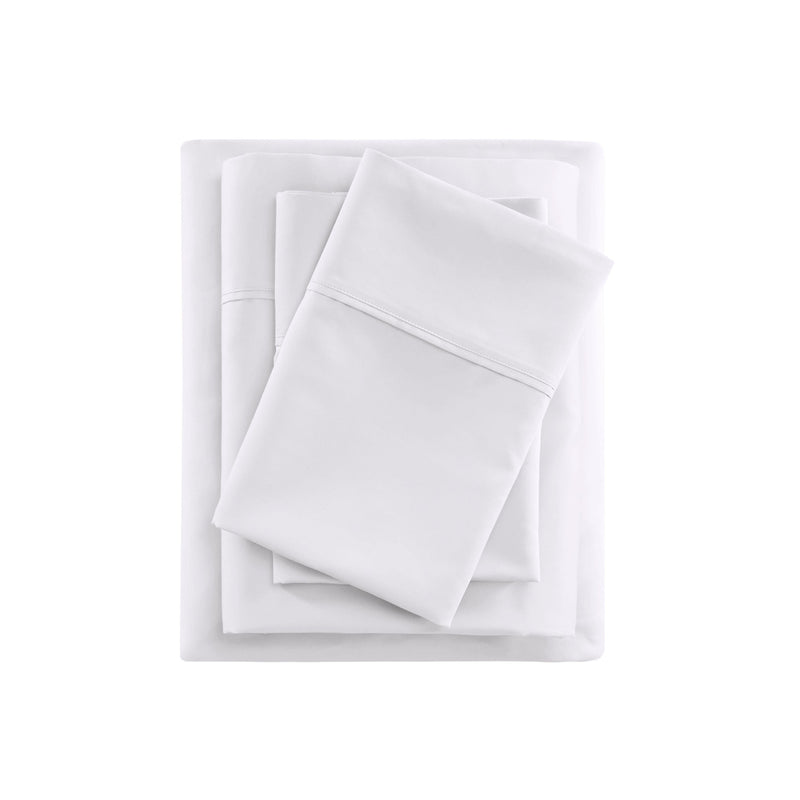 4-Piece Cooling Cotton Blend Sheet Set