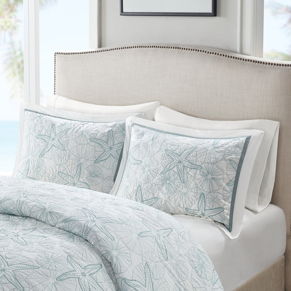 Duvet Cover Mini Set White Full/Queen Media 17