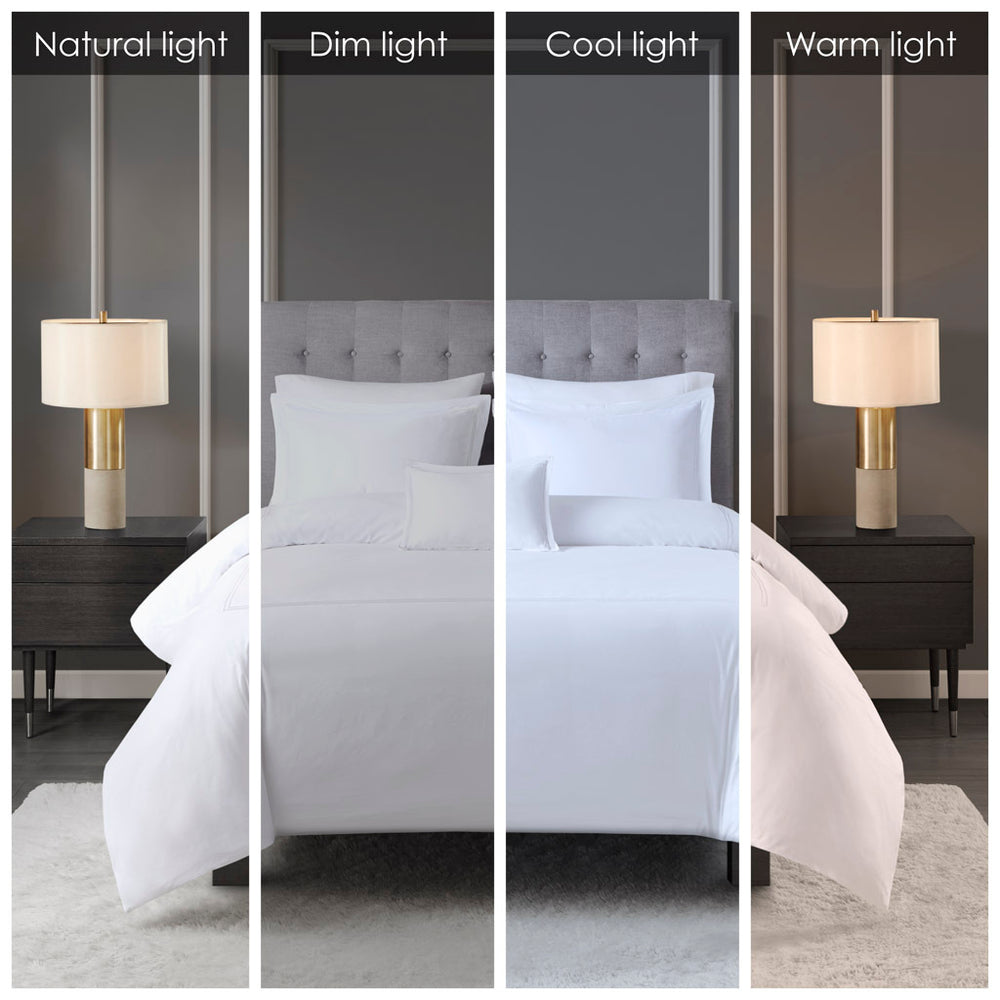 Full/Queen 100% Cotton Sateen Embroidered Comforter Set Media 9