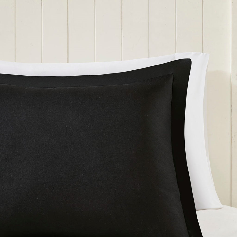 Full/Queen 3M Scotchgard Diamond Quilting Reversible Down Alternative Comforter Set Media 4