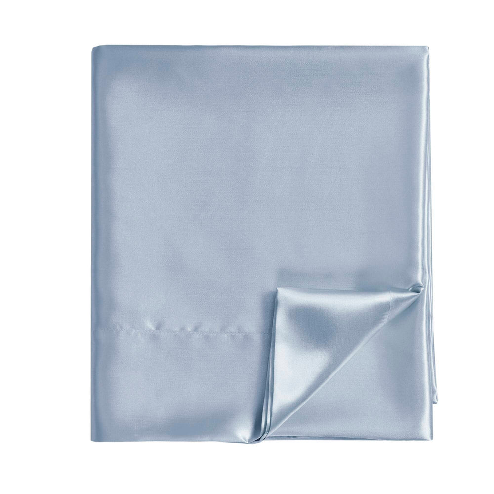 6 PCS Queen Luxury Sheet Set Blue Media 5