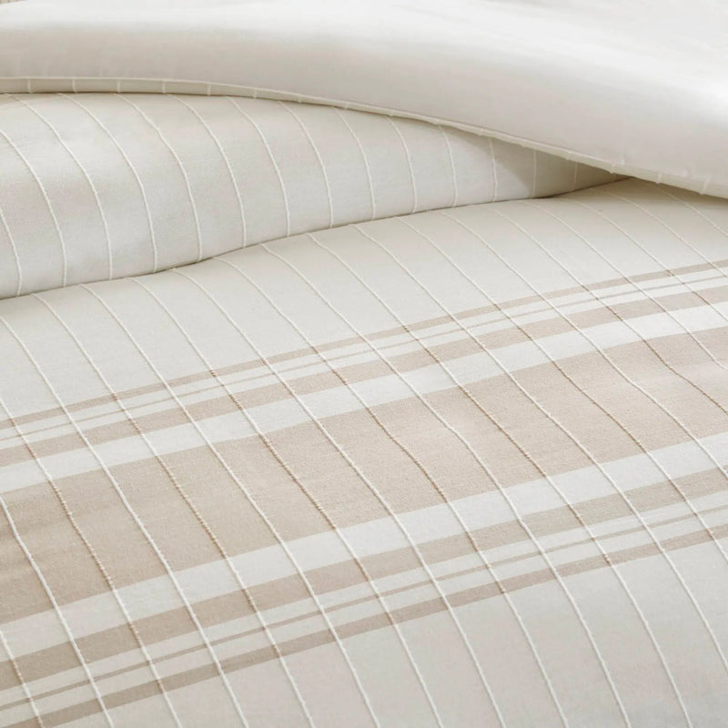 5 Piece Cotton Jaquard Duvet Set