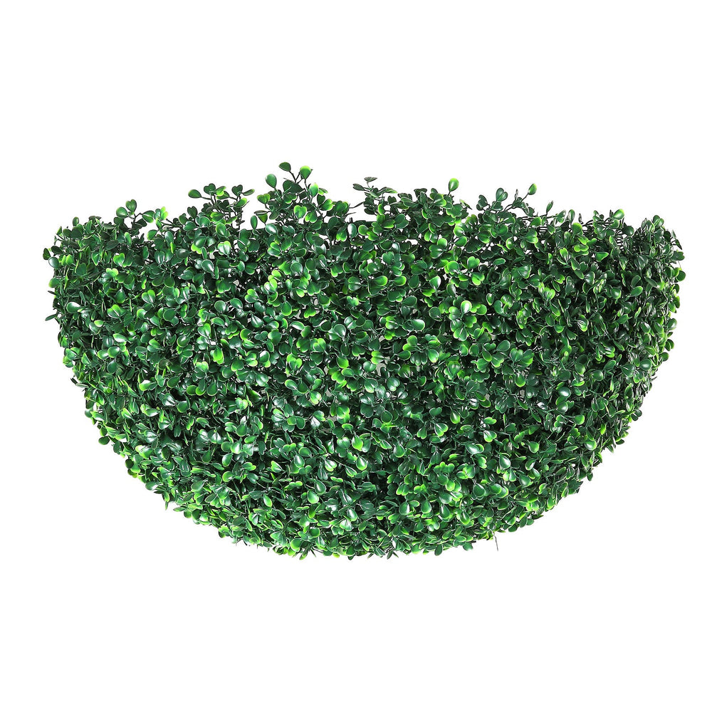 Artificial Topiary Boxwood Trees, 16 Inches Tall (Set of 2), Ball-Shaped Faux Topiary Plants, Year-Round Green Artificial Decorative Balls for Backyard, Balcony, Garden, Wedding, and Home Décor Media 10