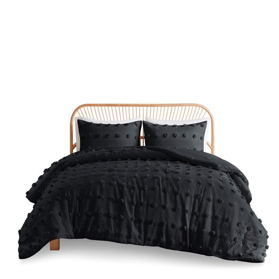 Full/Queen Clip Jacquard Comforter Set Media 11