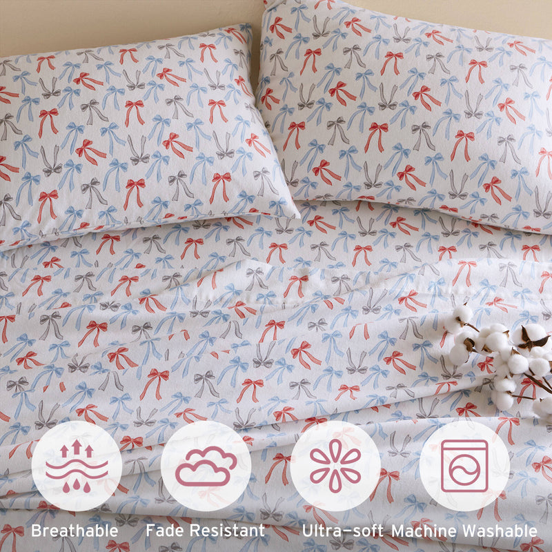 100% Cotton Pigment Printed Sheet Set